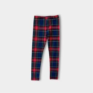J. Crew Girls Tartan Plaid Leggings 8